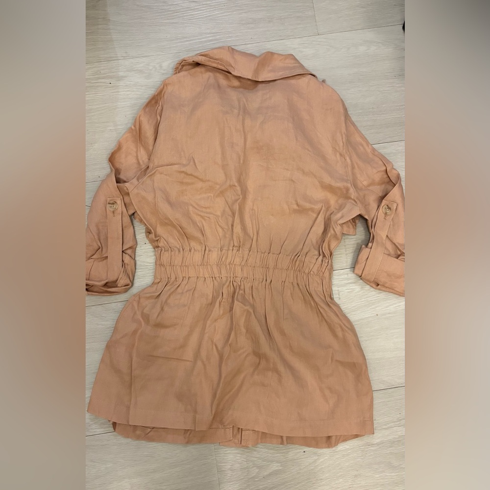 Women's Tan Jacket - Picture 3 of 3